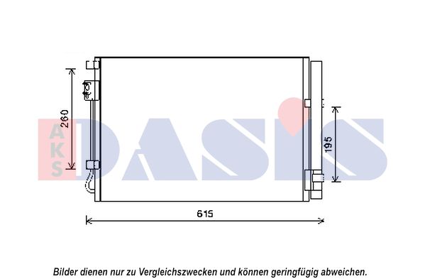 AKS DASIS Kondensaator,kliimaseade 562032N